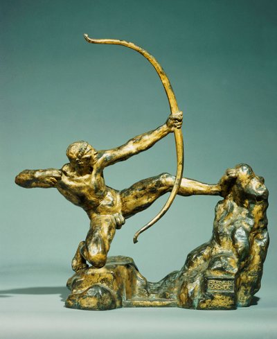 Herakles el Arquero de Emile Antoine Bourdelle