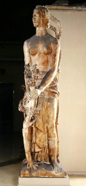 Prudencia, modelo para el monumento al General Carlos María de Alvear (1788-1852) de Emile Antoine Bourdelle