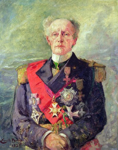 Emile Paul Guépratte (1856 - 1939), Vicealmirante de Emile Baes