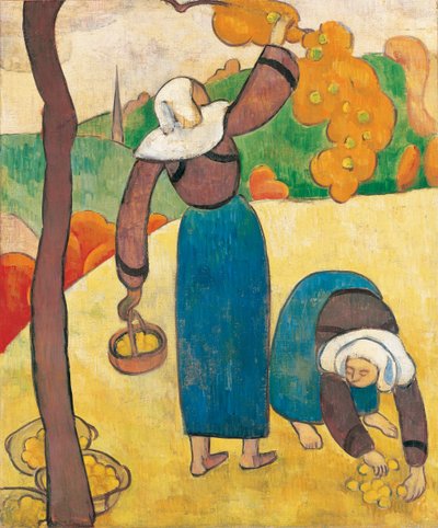 Campesinos bretones, c.1889 de Emile Bernard