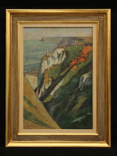 Escena Costera, c.1925 de Emile Bernard