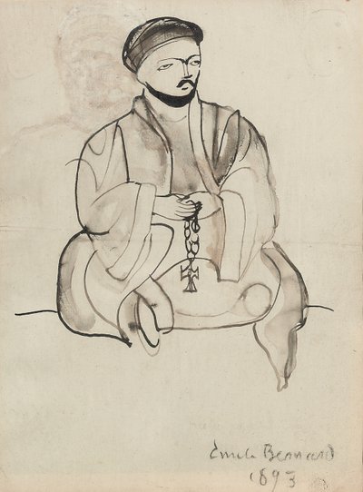 Sacerdote copto, 1893 de Emile Bernard