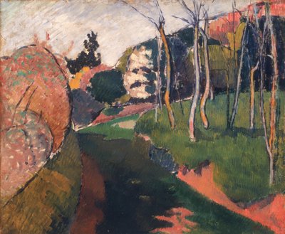 Paisaje, Saint-Briac de Emile Bernard