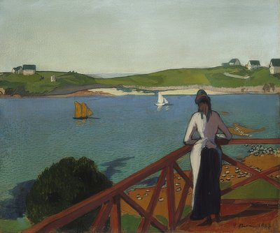 Tarde en Saint-Briac. 1887 de Emile Bernard