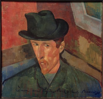 Retrato de Eugène Boch de Emile Bernard