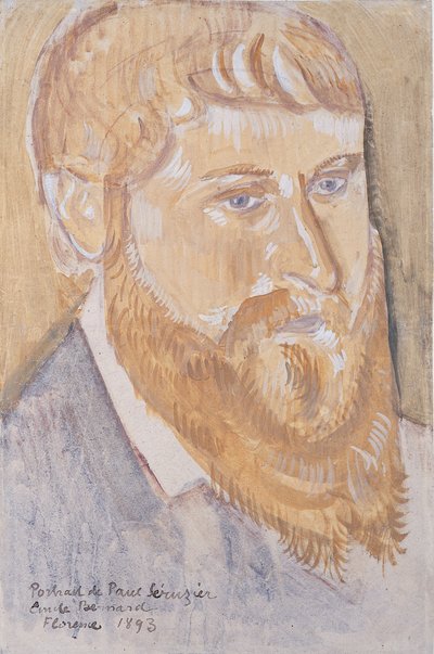 Retrato de Paul Serusier, 1893 de Emile Bernard