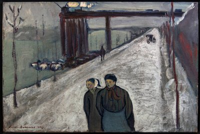 Quai de Clichy - 1887 de Emile Bernard