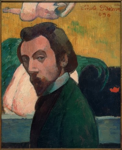 Autorretrato de Emile Bernard, 1890 de Emile Bernard