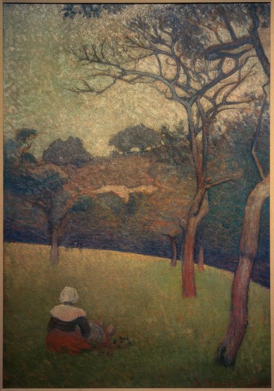 Bretona sentada de Emile Bernard