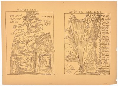 Der heilige Lukas de Emile Bernard