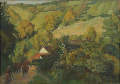El Descenso a Molosmes de Emile Bernard