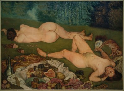 Dos desnudos de Emile Bernard