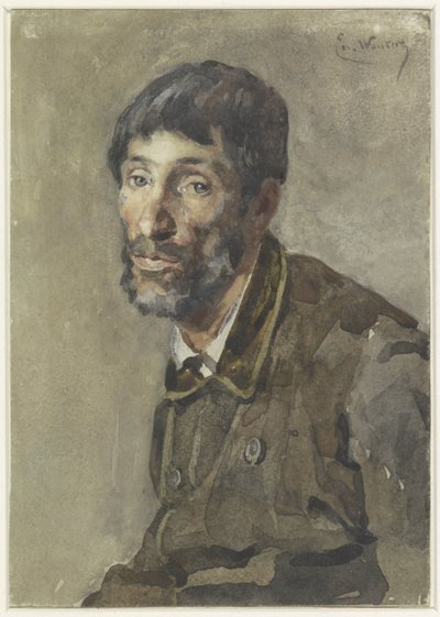 Retrato de un hombre de Emile Charles Wauters