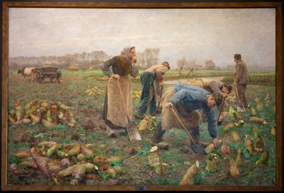 Cosecha de remolacha de Emile Claus