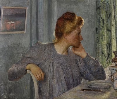 Mujer. 1900 de Emile Claus