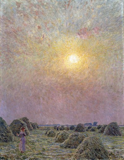 Sol poniente de Emile Claus