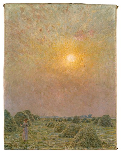 Puesta de sol de Emile Claus