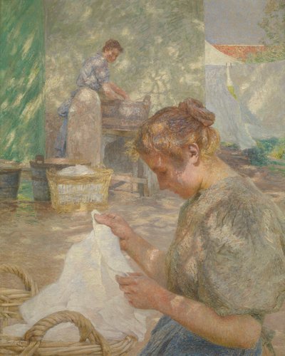 Día soleado de Emile Claus
