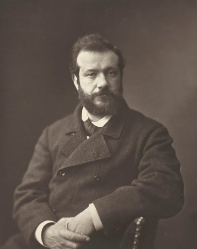 Félix Henri Bracquemond pintor y grabador francés, 1833-1914, 1875-78 de Emile Courtin