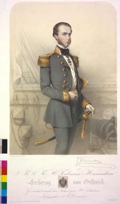 Fernando Maximiliano Archiduque de Austria de Emile Desmaisons