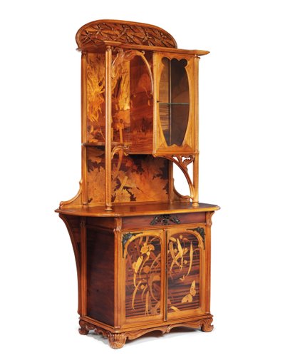 Gabinete Libellule, c.1900 de Emile Galle