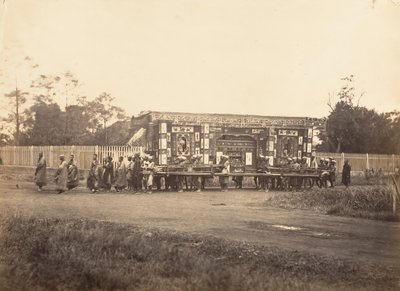 Entierro, Cochinchina de Emile Gsell