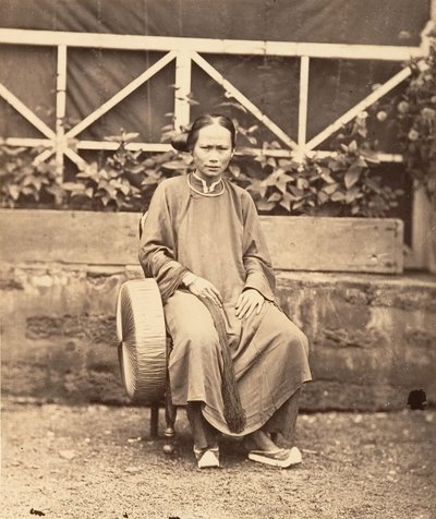 Mujer Annamita, Saigón, Cochinchina, 1866 de Emile Gsell