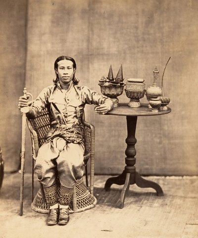Phra-Kéo-Pha, hermano del Rey de Emile Gsell