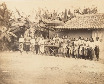 Príncipe Camboyano y su Cortejo, 1866 de Emile Gsell