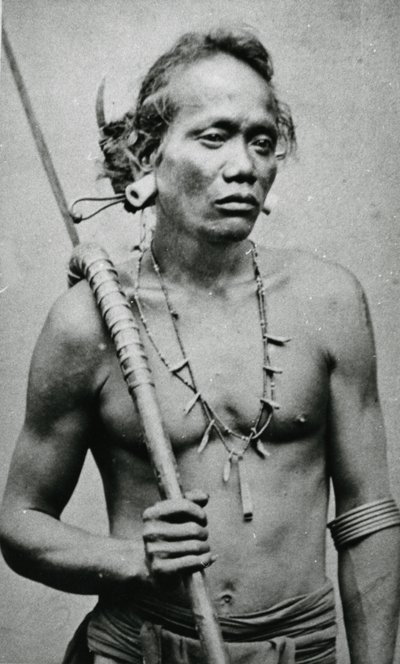 Jefe tribal vietnamita o camboyano, c.1870s de Emile Gsell