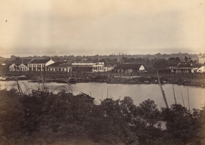 Vista de Saigón Hoja No. 2, 1866 de Emile Gsell