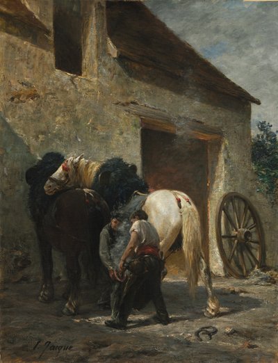 Blacksmiths de Émile Jacque