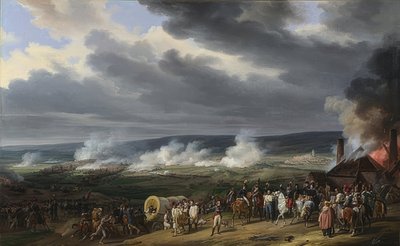 La batalla de Jemappes. 1821 de Emile Jean Horace Vernet