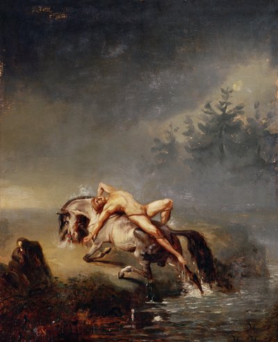 Mazeppa de Emile Jean Horace Vernet