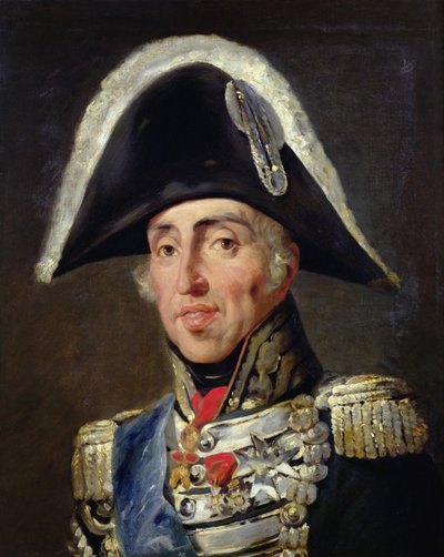 Retrato de Carlos X (1757-1836) Rey de Francia y Navarra de Emile Jean Horace Vernet