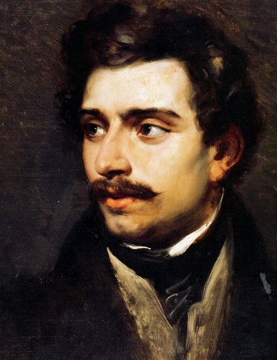 Retrato de Federico Ricci de Emile Jean Horace Vernet