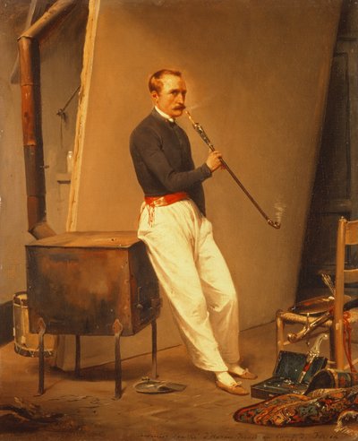 Autorretrato de Emile Jean Horace Vernet