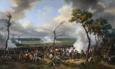 La Batalla de Hanau, 1813, 1824 de Emile Jean Horace Vernet