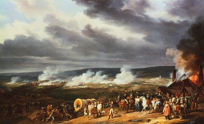 La batalla de Jemappes, 1792, 1821 de Emile Jean Horace Vernet