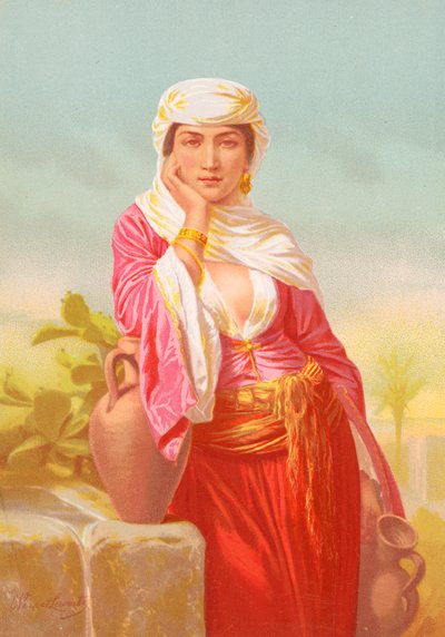 La Mujer de Samaria de Emile Jean Horace Vernet