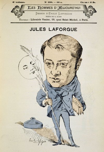 Retrato de Jules Laforgue de Emile Laforgue