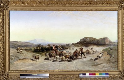 La Montagne sainte Victoire et les transhumances de Emile Loubon