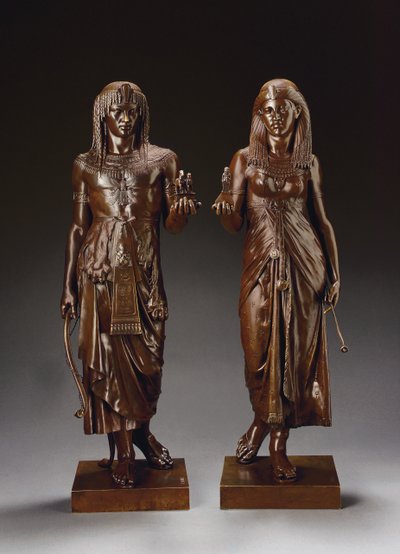 El regalo del faraón y la ofrenda de la reina de Emile Louis Picault