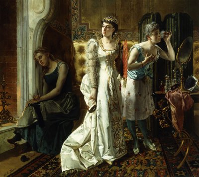 Cenicienta y sus malvadas hermanas, 1892 de Emile Meyer