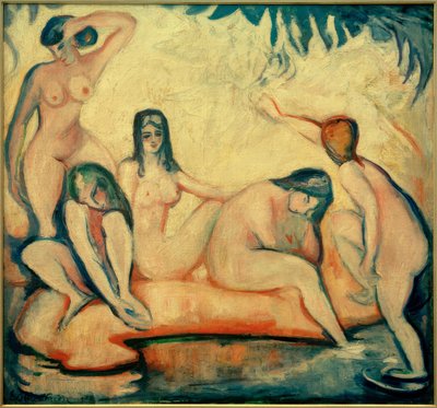Las bañistas de Emile Othon Friesz