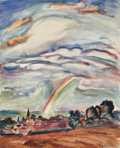 El arco iris. Montiullier de Emile Othon Friesz