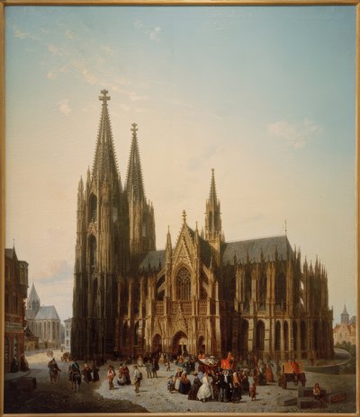 Catedral de Colonia en finalización anticipada de Emile Pierre Joseph De Cauwer