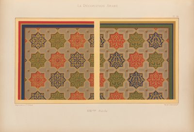 Casa llamada Beyt El-Tchéleby, 1885 de Emile Prisse dAvennes