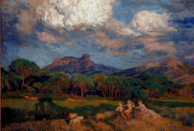 Las dríades de Marie Auguste Emile Rene Menard
