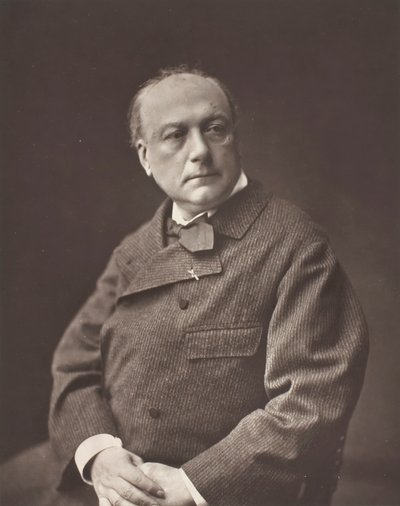 Théodore de Banville, [poeta y escritor francés], c. 1876 de Emile Tourtin